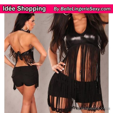 super Top sexy NEBULA noir