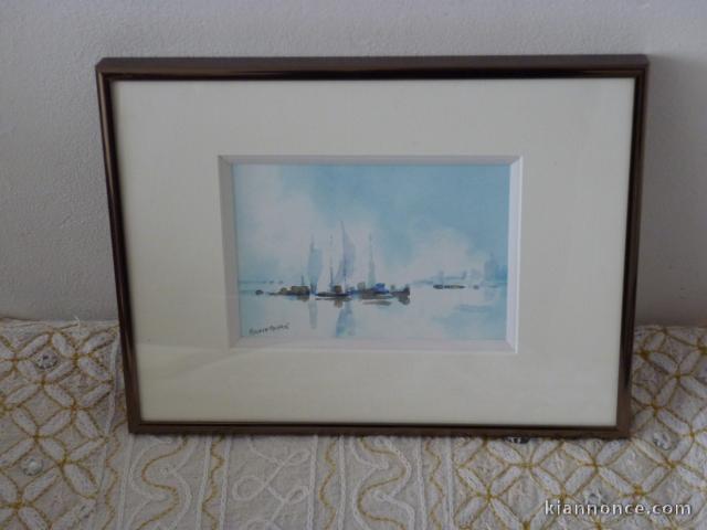 AQUARELLE/ORIGINALE/SIGNEE