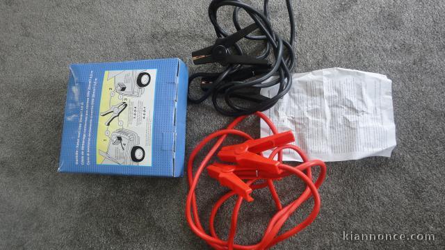 Câbles de démarage qualité professionelle état neuf 20E