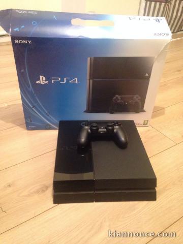 Sony PlayStation 4 (Latest Model)-500 GB Jet Black Console