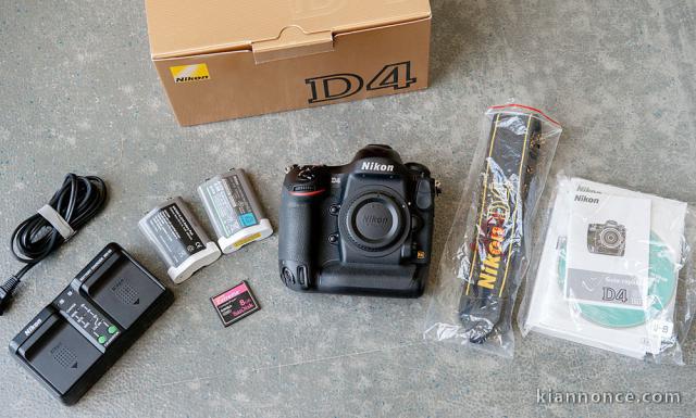 reflex numérique Nikon D4