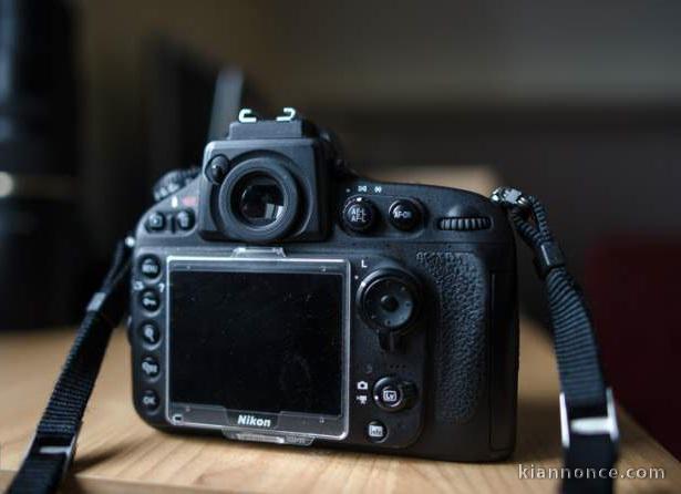 Nikon D800E  avec ces accessoires d’origine