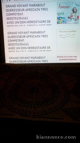 marabout Voyant Médium Astrologue,  avec ses 35 années d\