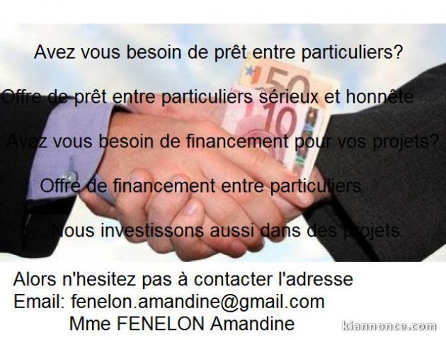 Prêt Simple Et Financement entre particuliers en France Belgique 