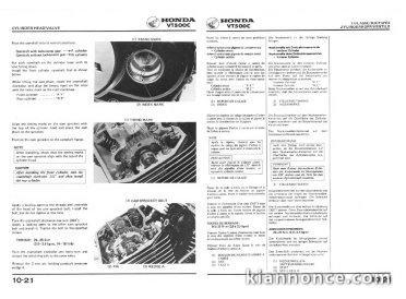 Manuel atelier Honda VT500C - Fr.