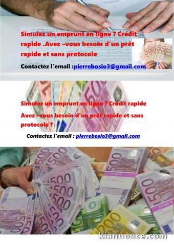 Offre de prêt entre particulier au Centre