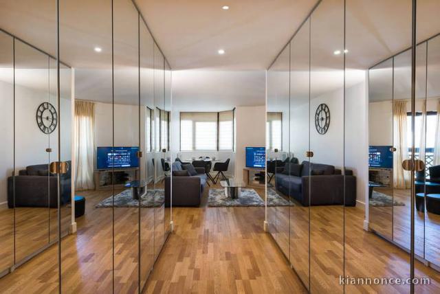 Appartement 2 pièces Location meublée 55 m² Paris