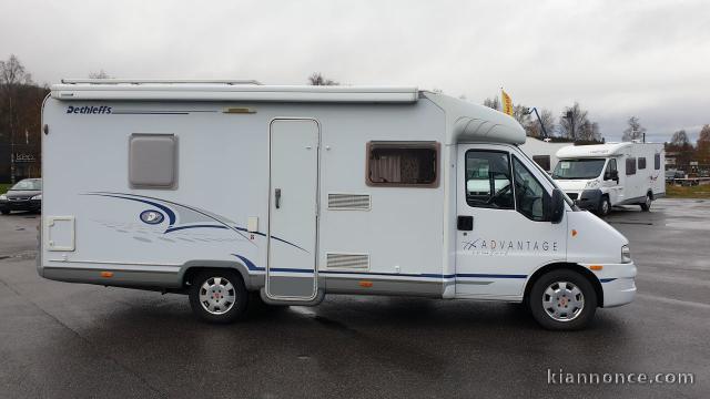   Je donne mon Camping-car Fiat Dethleffs