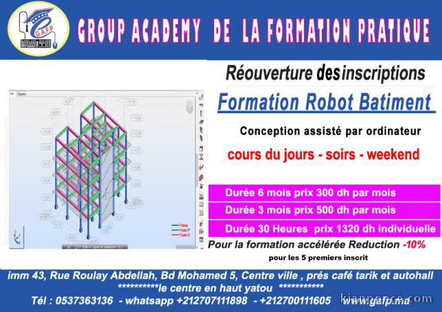 Formation logiciel Robot Structural 