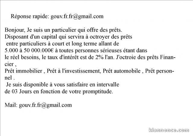  ,2,5% Offre de prêt d\