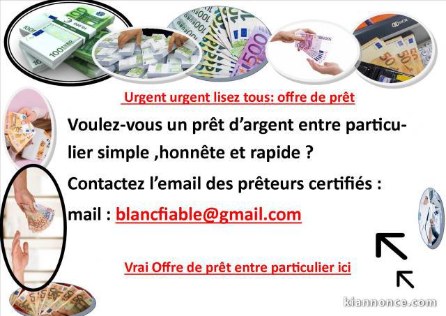 OFFRE DE PRËT ENTRE PARTICULIER sérieux A 2,5%  union.europeenne.