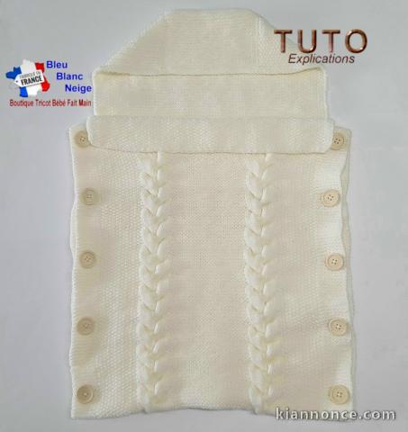 Patron tricot bb layette modèle layette à tricoter TUTO explicati