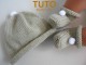Explication TUTO bonnet chaussons pompons bébé