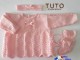 Patron tricot bb layette modèle layette à tricoter TUTO explicati
